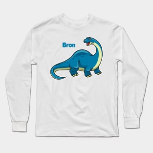 Bron the brontosaurus Long Sleeve T-Shirt